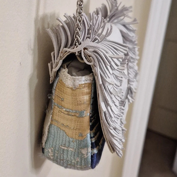 Sam Edelman Fringed Annabell mini crossbody bag - Picture 16 of 16